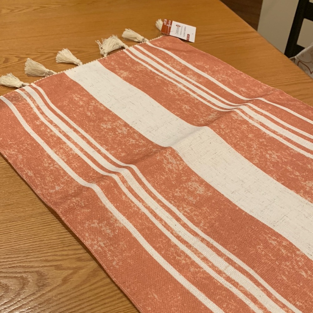NWT Celebrate It striped placemat
